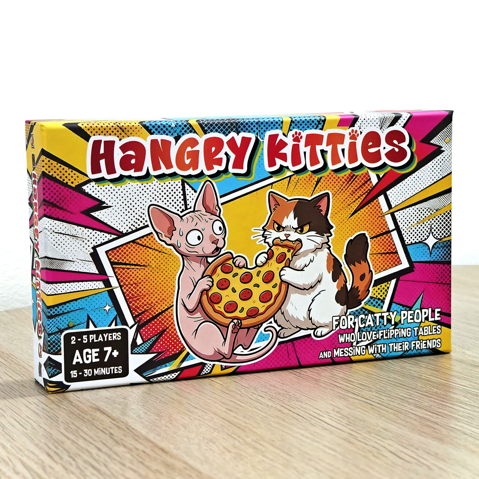 Hangry Kitties — Boardverse card game