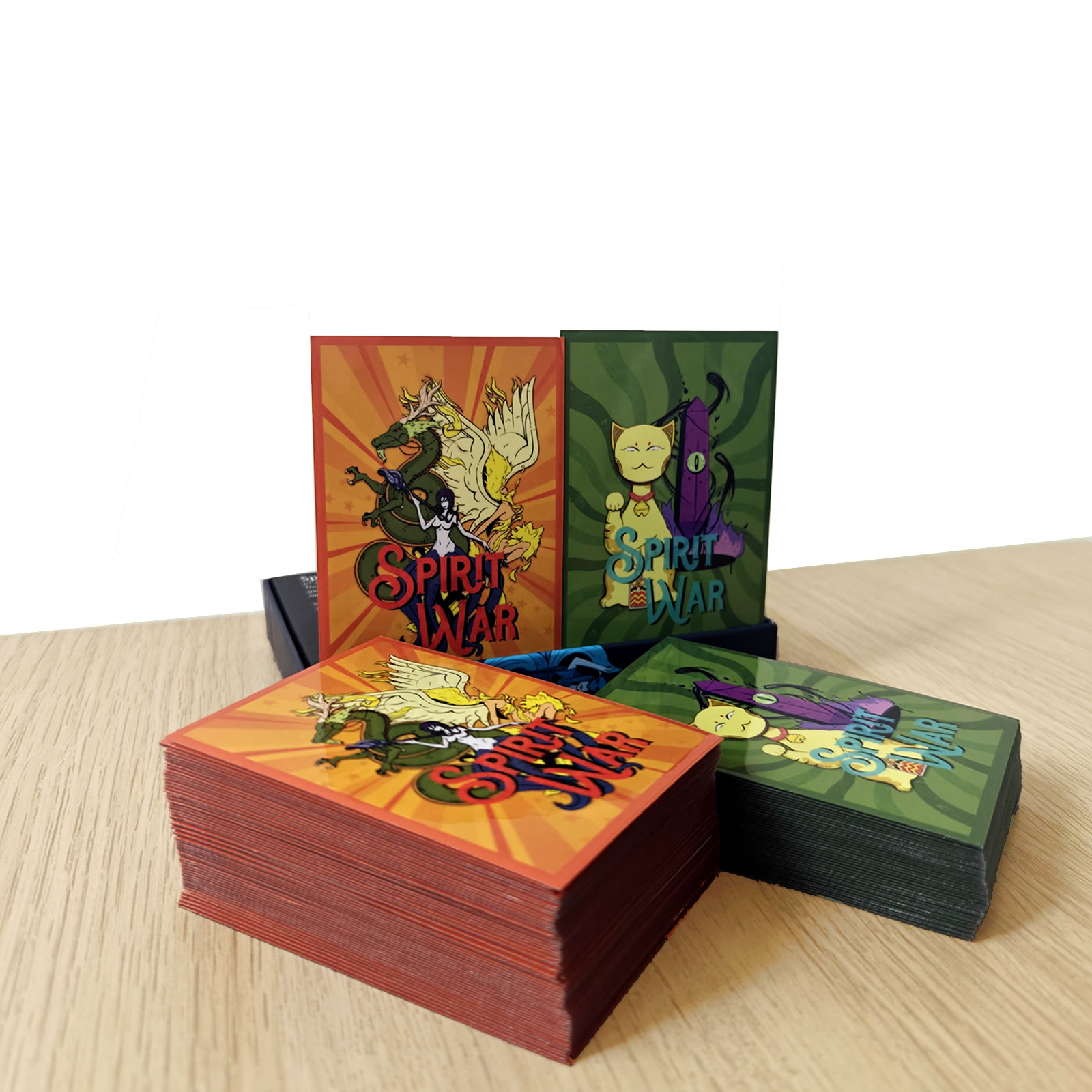 Spirit War Card Sleeves — Boardverse card game