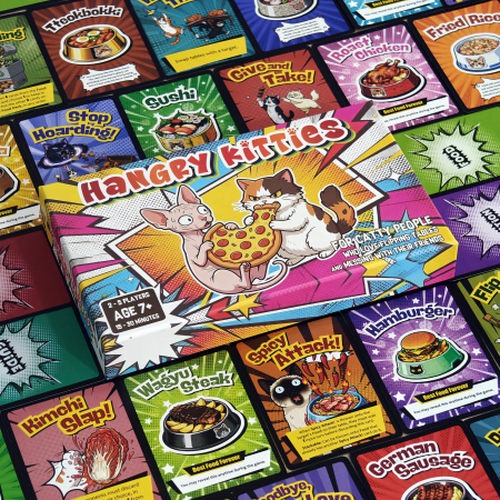Hangry Kitties the Card Game